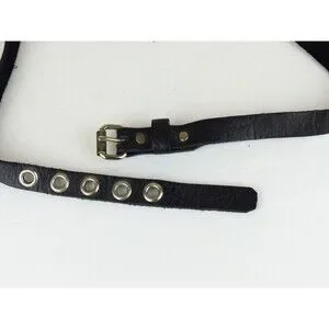 Unbranded | Accessories | Black Pebbled Genuine Leather  display picture 1